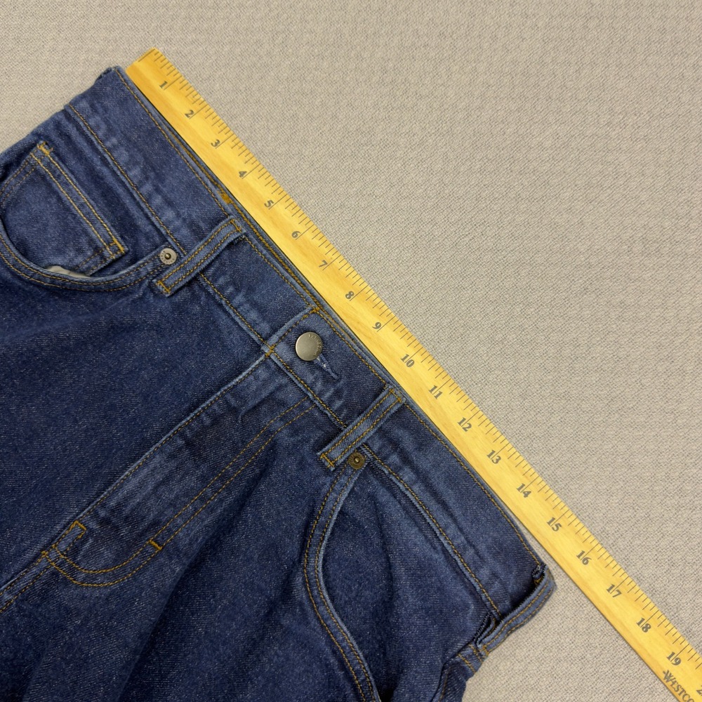 Patagonia Jeans Mens 32x32 Blue Medium Wash Straight Slim Workwear Casual - Picture 10 of 10